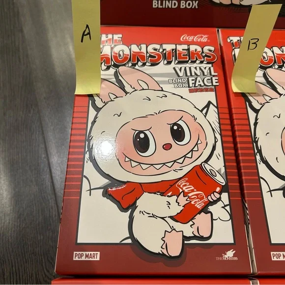 Pop Mart Labubu Coca-Cola The Monsters Vinyl Face Blind Box not opened Brand New - Picture 6 of 16
